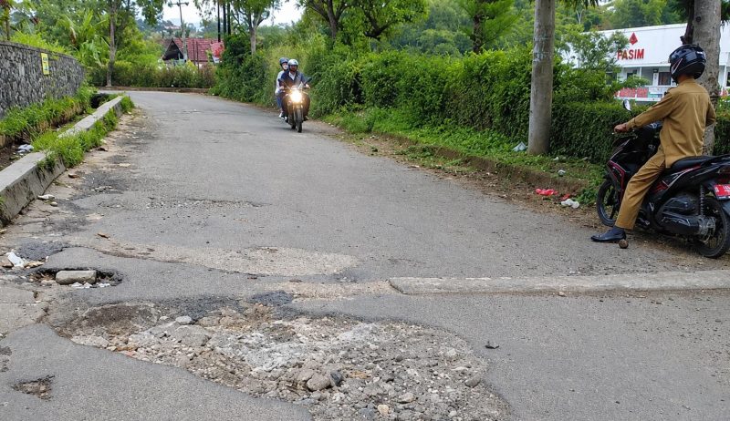 Ruas Jalan Prana, Kelurahan/Kecamatan Cikole, Kota Sukabumi. (Foto: Istimewa)