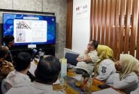 BPKPD Kota Sukabumi menggelar pertemuan dengan penyedia water meter ultrasonik yang berlangsung di Ruang Rapat BPKPD Kota Sukabumi. (Foto: Istimewa)