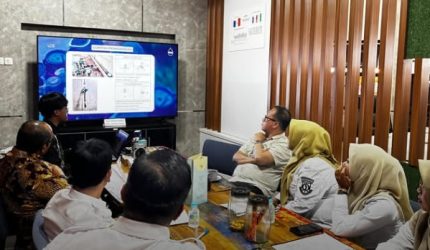 BPKPD Kota Sukabumi menggelar pertemuan dengan penyedia water meter ultrasonik yang berlangsung di Ruang Rapat BPKPD Kota Sukabumi. (Foto: Istimewa)