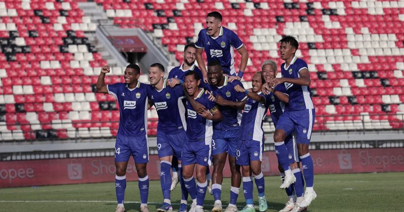Selebrasi para pemain Persib Bandung. (Foto: Dok. Persib)