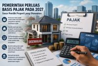 Ilustrasi rumah atau properti yang disewakan. (Foto: Istimewa/AI)