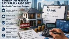 Ilustrasi rumah atau properti yang disewakan. (Foto: Istimewa/AI)